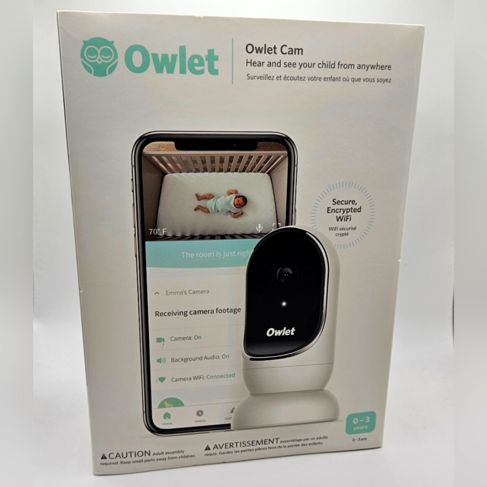 Owlet Smart Baby Monitor with HD Video